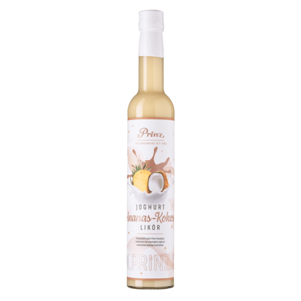Prinz Jogurt Kokos-Ananas Likör 15 % Vol.