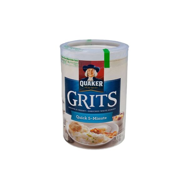 5,74 €/kg Quaker Grits, Maisgries aus den USA, 680g (MHD 25.12.2022)
