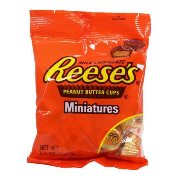 26,60 €/kg Reeses Peanut Butter Cups Miniatures 150g