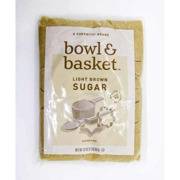 6,53 €/kg Shoprite bowl & basket Light Brown Sugar, 907g
