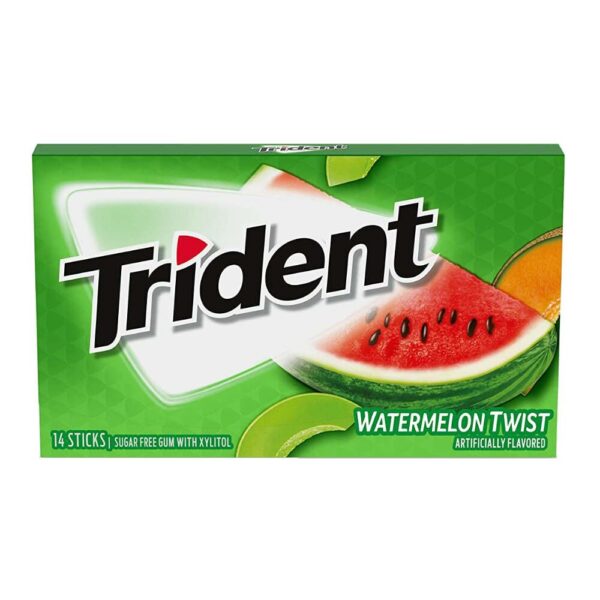 81,48 €/kg Trident Waterrmelon Twist - Kaugummi, 14 Sticks