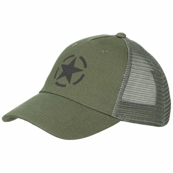 Trucker Cap, olive, größenverstellbar