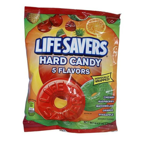 22,60 €/kg Tüte Lifesavers Hard Candy 5 Flavor" (177g)"