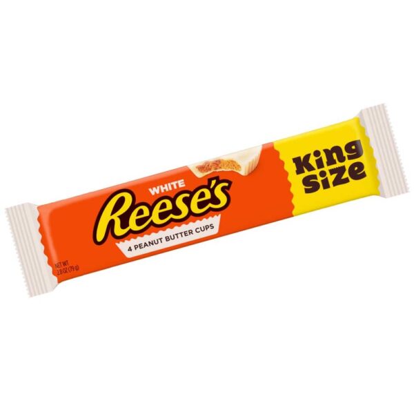 2,58 €/g White Reese's Peanut Butter Cups - King Size, 79g