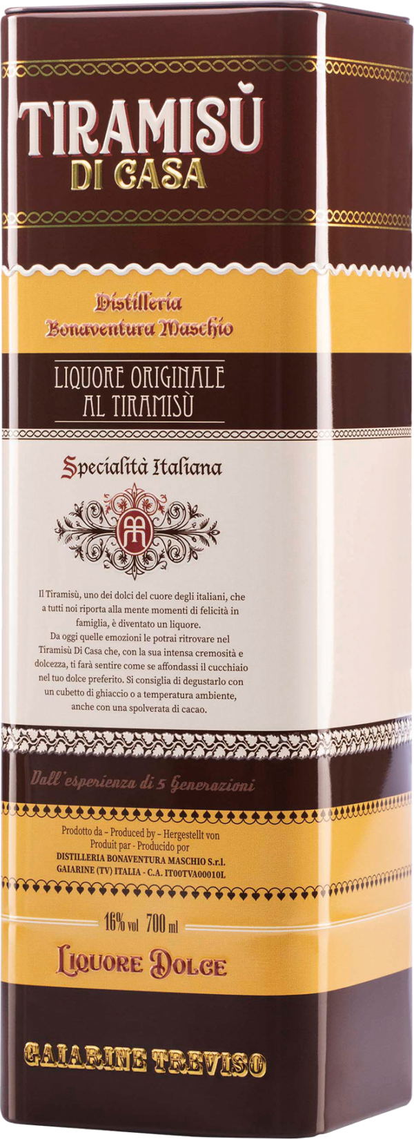 Liquore Tiramisù di Casa