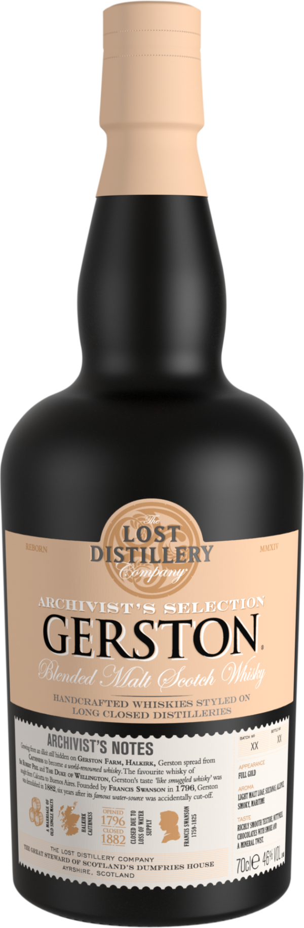 The Lost Distillery Gerston Archivist