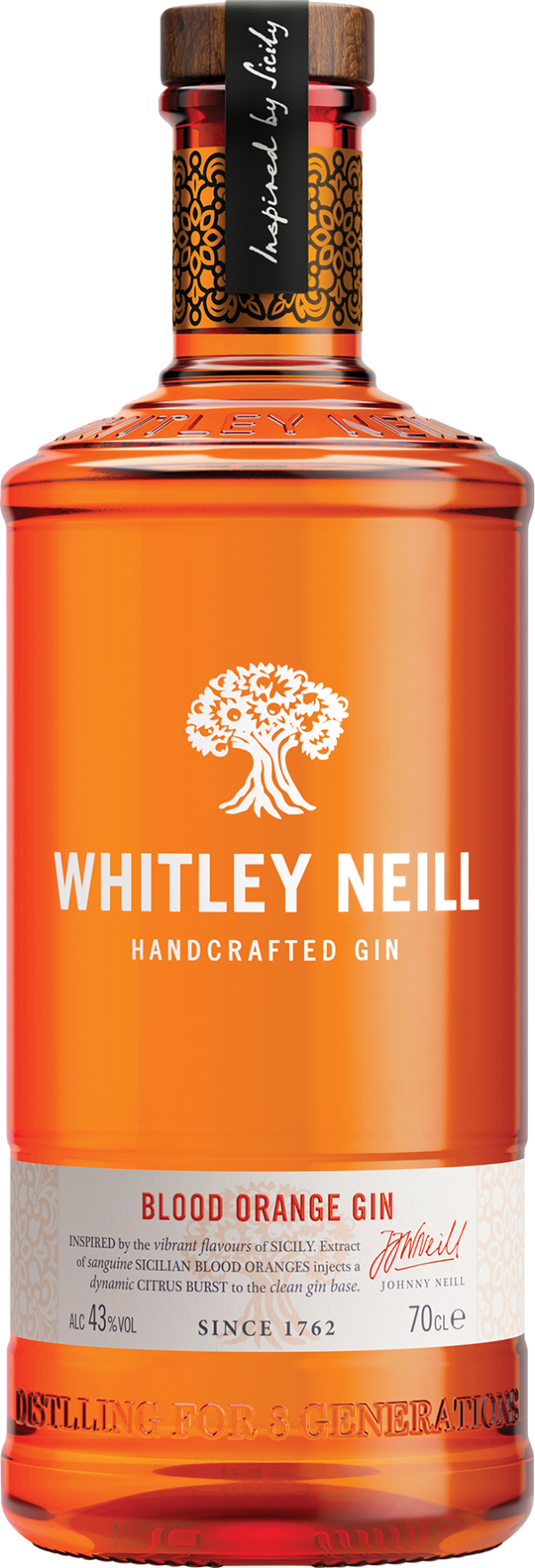 Whitley Neill Blood Orange Gin Halewood