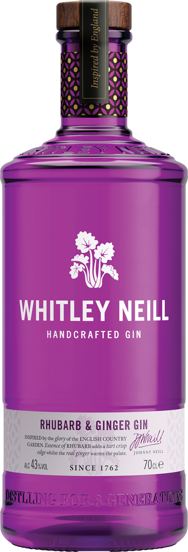 Whitley Neill Rhubarb & Ginger Gin Halewood