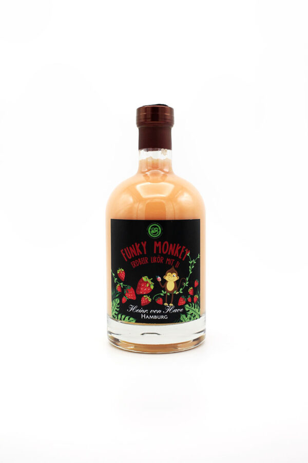 Funky Monkey Erdbeere mit Ei