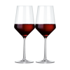 WirWinzer Select 2er-Set Zwiesel Kristallglas Pure Rotwein-Glas