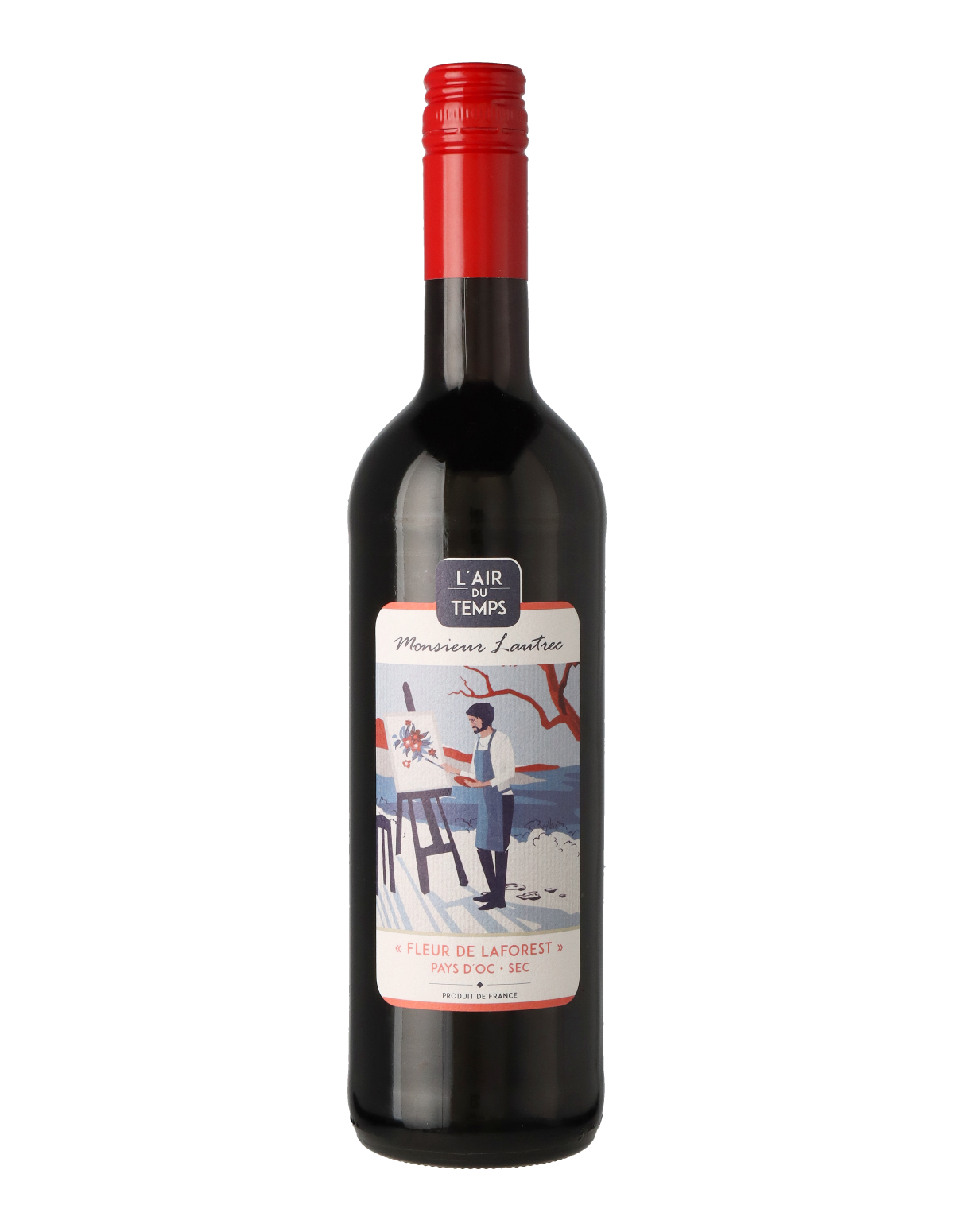 L' air du temps Monsieur Lautrec, Fleur de Laforest, Cabernet Sauvignon, IGP, Pays d' Oc, trocken