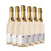 Carl Jung Blanc de Blancs Chardonnay SEKT schaeumendes Getraenk aus entalkoholisiertem Wein (6 Flaschen)