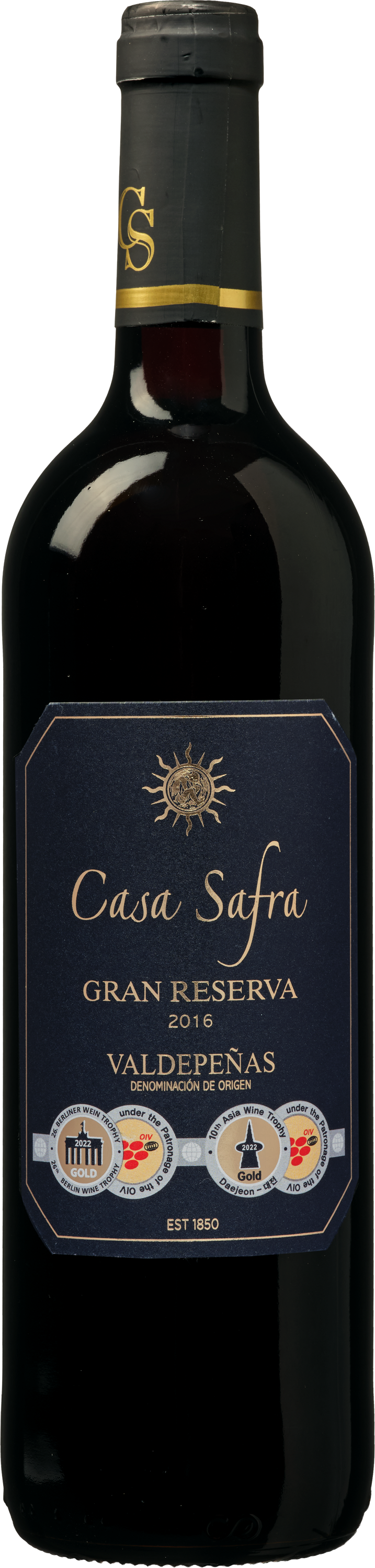 Casa Safra Black Label DO Valdepenas Gran Reserva 16 - die Weinbörse