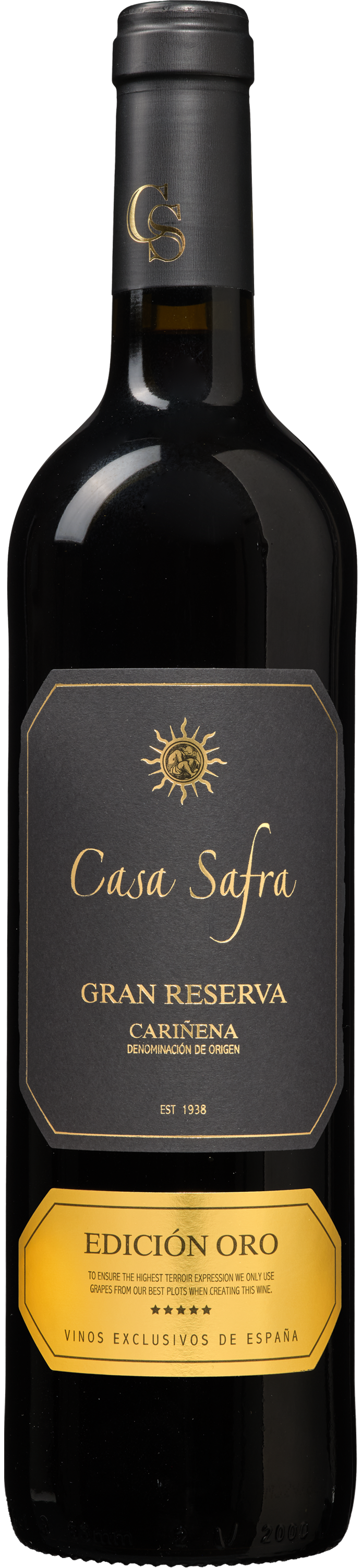 Casa Safra Gran Reserva Cariñena Edición Oro - die Weinbörse