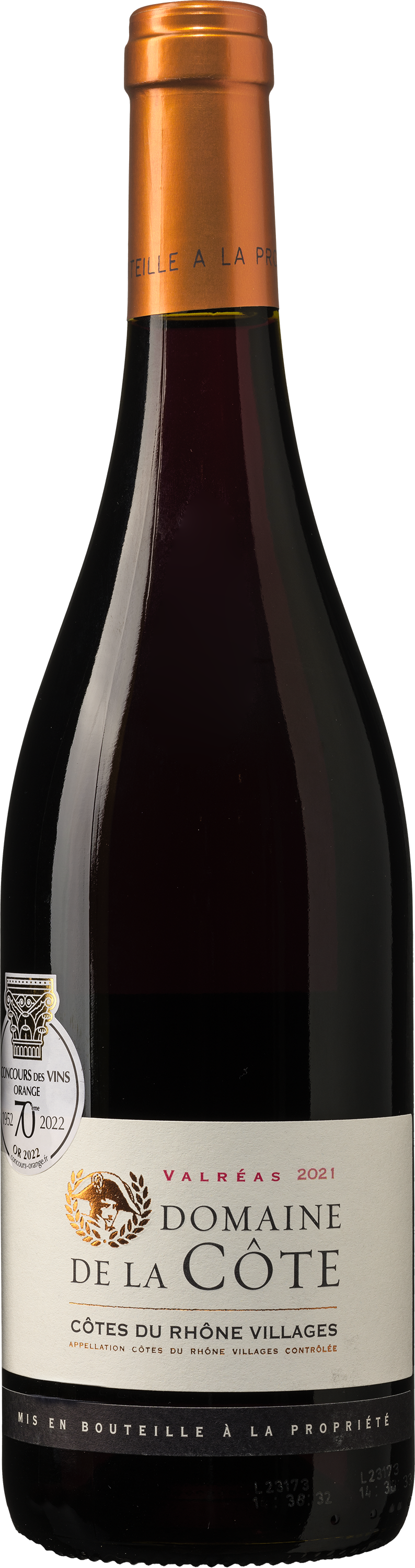 Domaine de la Côte Côtes du Rhône Villages Valréas - die Weinbörse