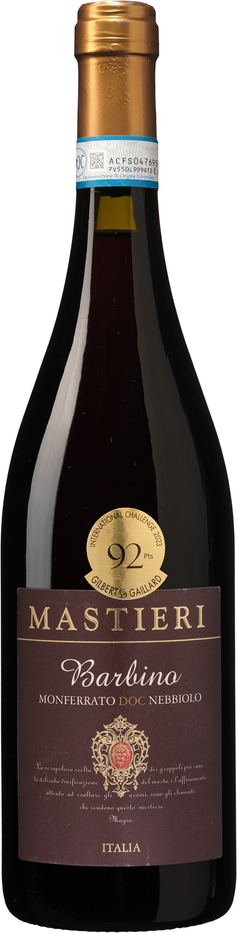 Mastieri 'Barbino' Monferrato - die Weinbörse
