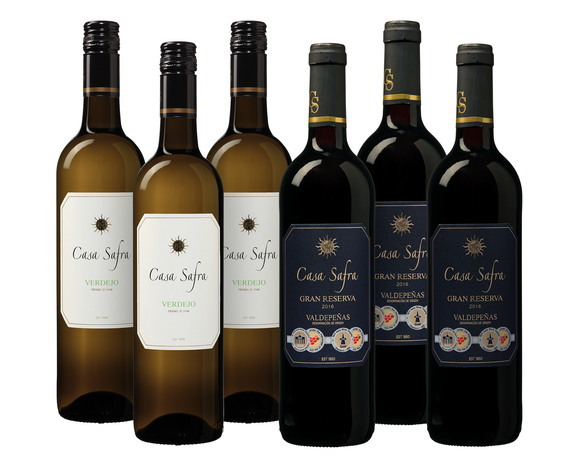 Weinpaket Casa Safra Gran Reserva & Verdejo - die Weinbörse