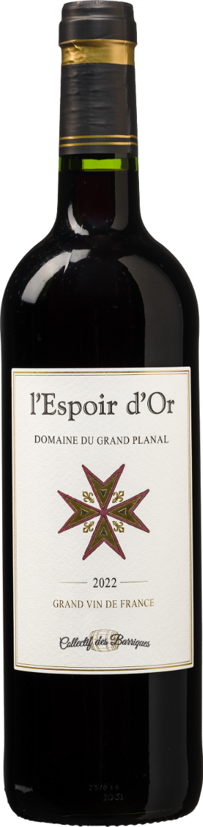l’Espoir d’Or Domaine du Grand Planal Merlot-Cabernet - die Weinbörse
