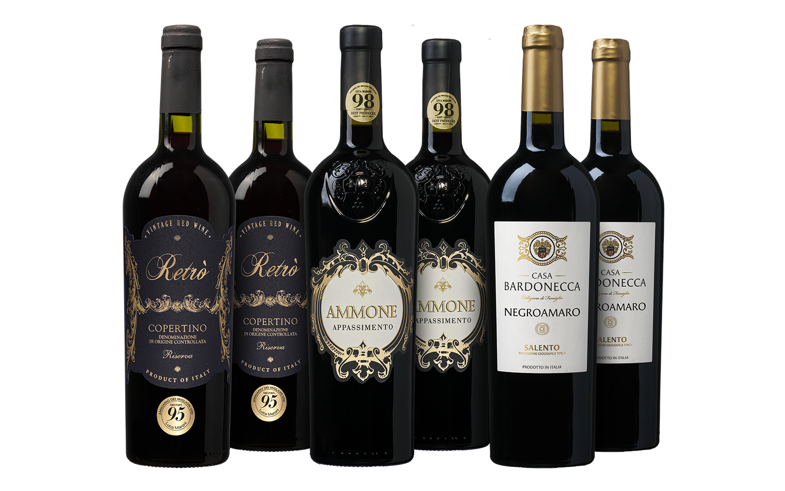Weinpaket Primitivo & Negroamaro - die Weinbörse