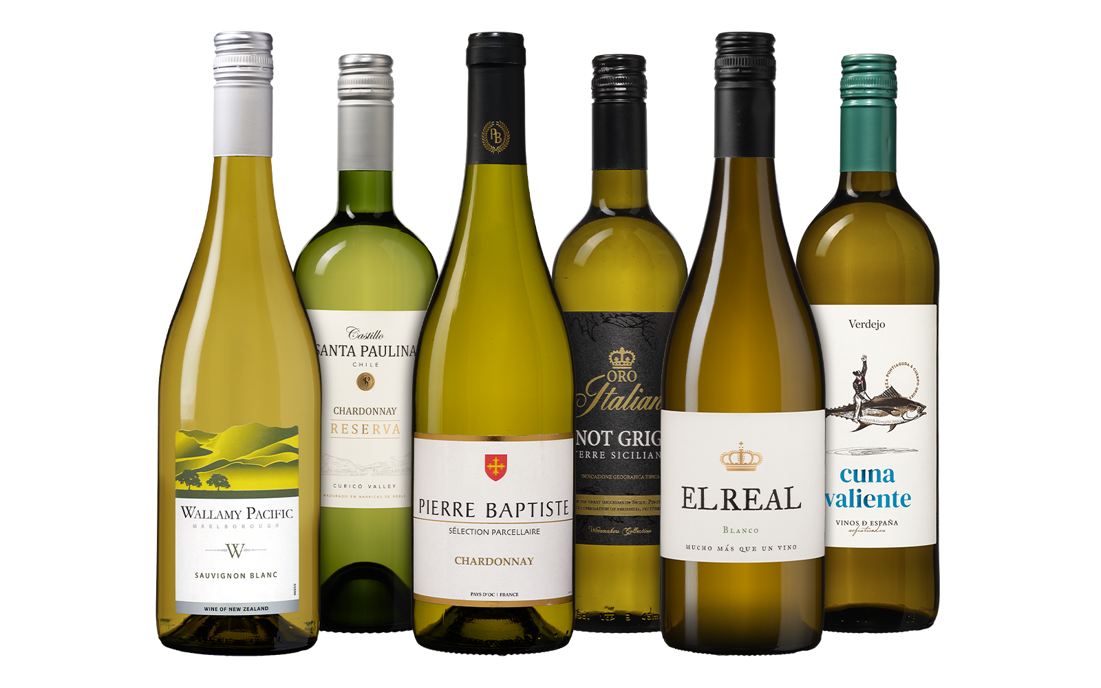Weiße Medaillengewinner Weinpaket (6 Flaschen) - die Weinbörse