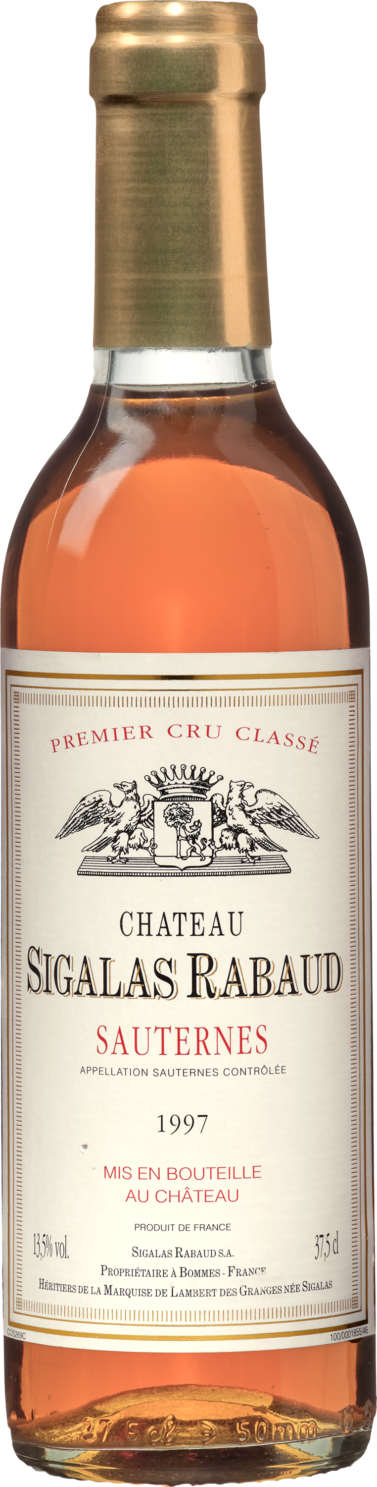 Château Sigalas Rabaud Premier Cru Classé Sauternes - die Weinbörse