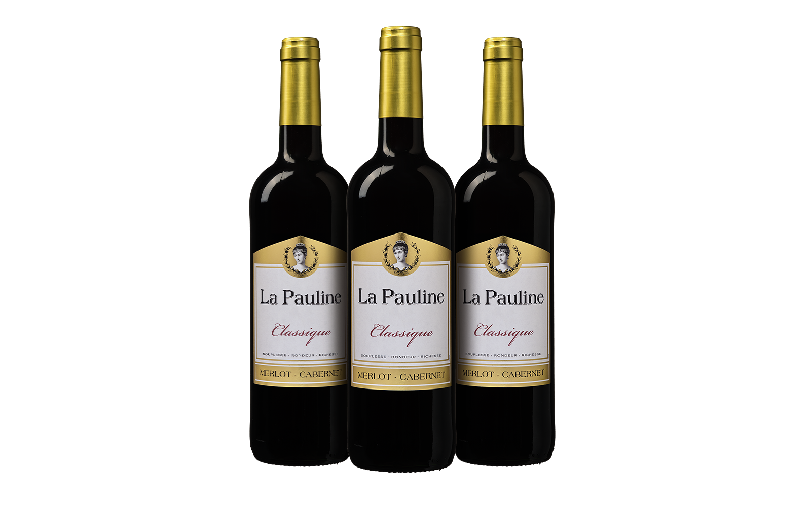 La Pauline 'Classique' Merlot-Cabernet (3 flaschen) - die Weinbörse