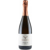 Hirschmüller Perlage Rosé , traditionelle F.laschengärung brut nature